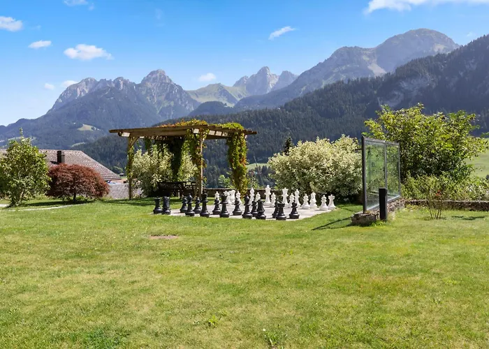 Moderne Et Elegant A D'oex شقة *